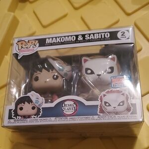Demon Slayer Makomo & Sabito 2 Pack Limited Edition Funko Pop